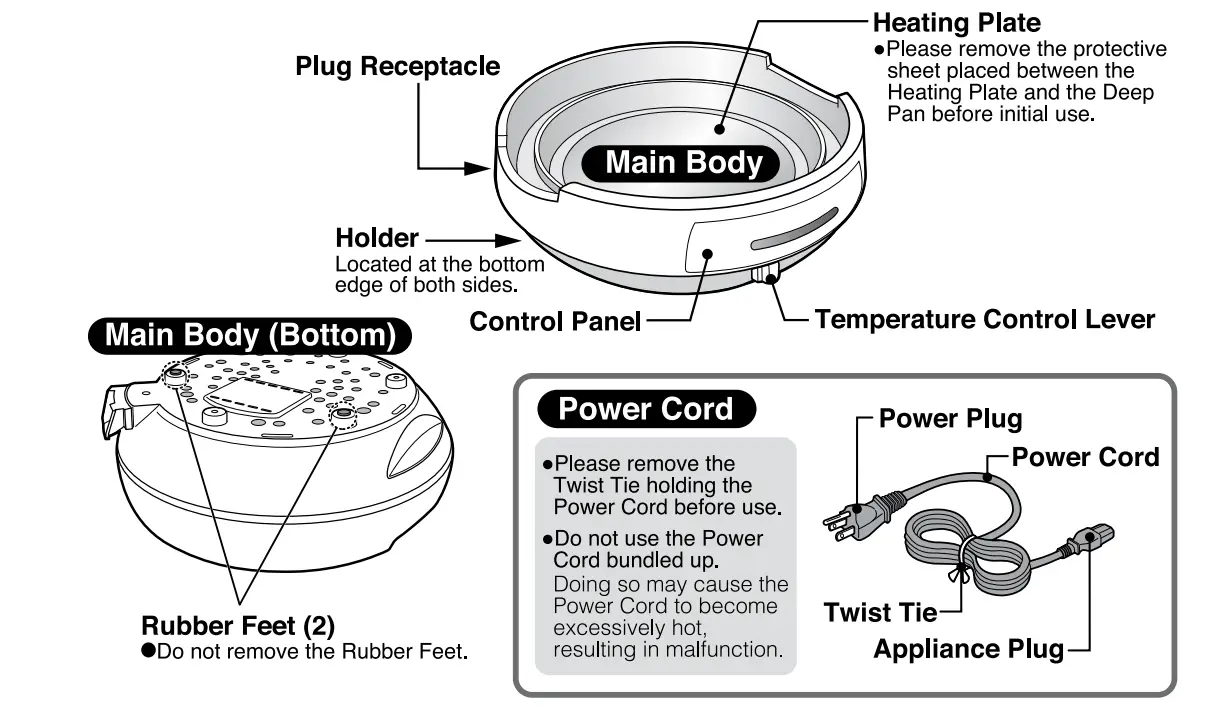 Zojirushi EP-RAC50 Gourmet d'Expert 1350-Watt Electric Skillet-3