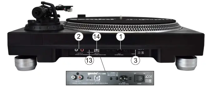 gemini-TT-1200-Belt-Drive -Turn-FIG-4