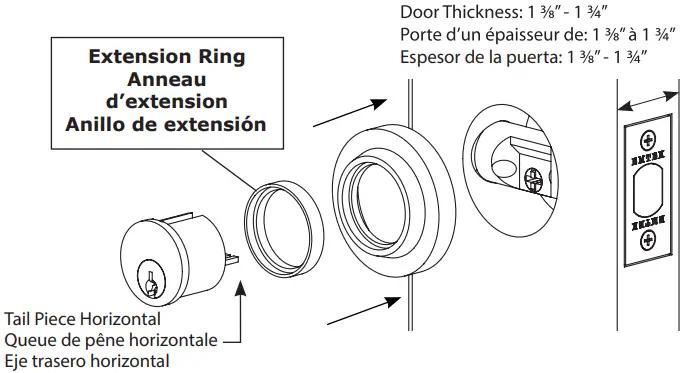EMTEK IN4-DEADBLTDUBL-TRI Double Cylinder Deadbolts-FIG6