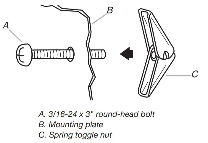 Whirlpool YAMV2307PFS Microwave Hood - Wall Studs