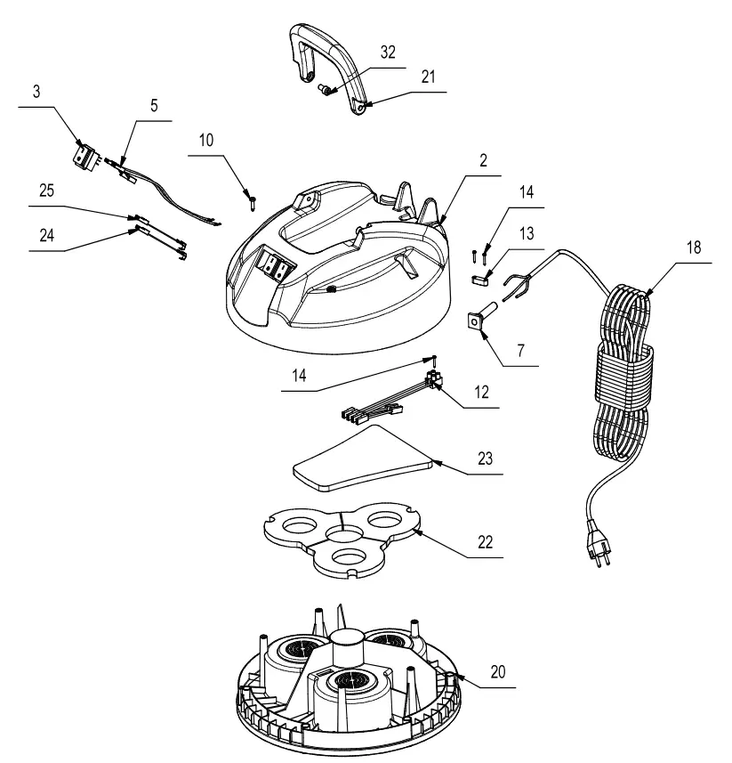 V TUF XR11000 High Performance Wet and Dry Industrial Vacuum Cleaner - fig 1