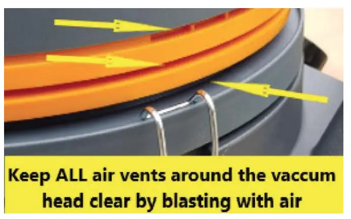 V TUF XR11000 High Performance Wet and Dry Industrial Vacuum Cleaner - fig 9