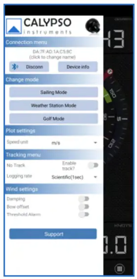CALYPSO 34165 AnemoTracker App - 1