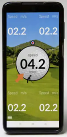 CALYPSO 34165 AnemoTracker App - Golf Mode