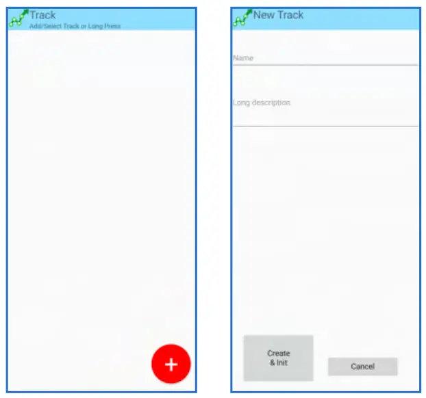 CALYPSO 34165 AnemoTracker App - previous logs
