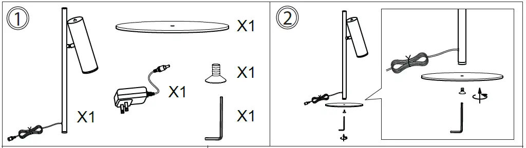 Dainolite-CST-196LEDT-Black-Desk-Lamp-with-Shade-01