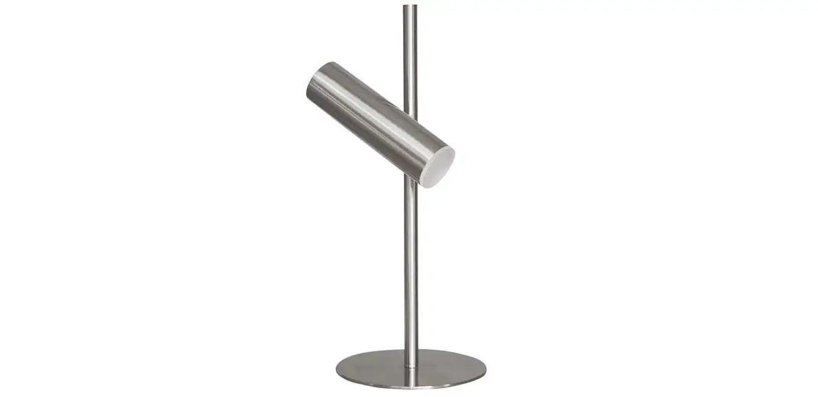 Dainolite Cst-196ledt Satin Chrome Desk Lamp With Shade Instruction Manual