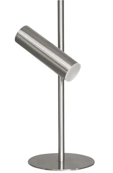 Dainolite-CST-196LEDT-Satin-Chrome-Desk-Lamp-with-Shade-product-image
