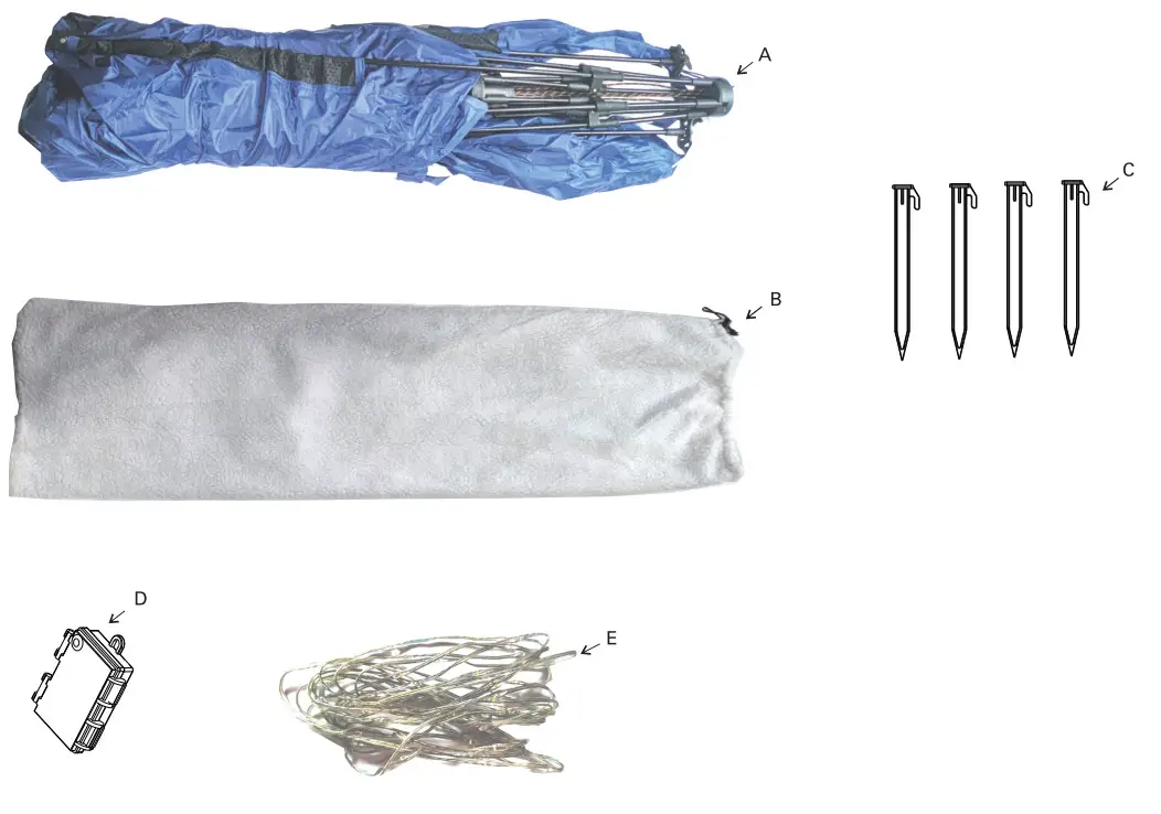 RUKKET Tent100 Sports Glow-Nana Beach Tent Canopy