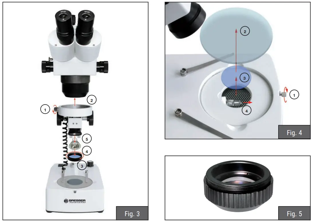 BRESSER 5804000 Zoom Stereo Microscope - Fig 2