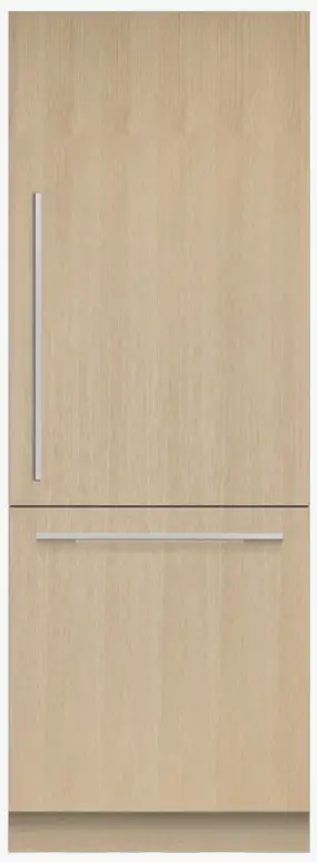 FISHER PAYKEL RS3084WRUK1 Integrated Refrigerator Freezer 30 Inch Ice and Water