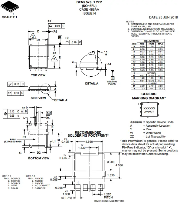 onsemi NVMFS3D6N10MCLT1G MOSFET Power Single N-Channel-fig6