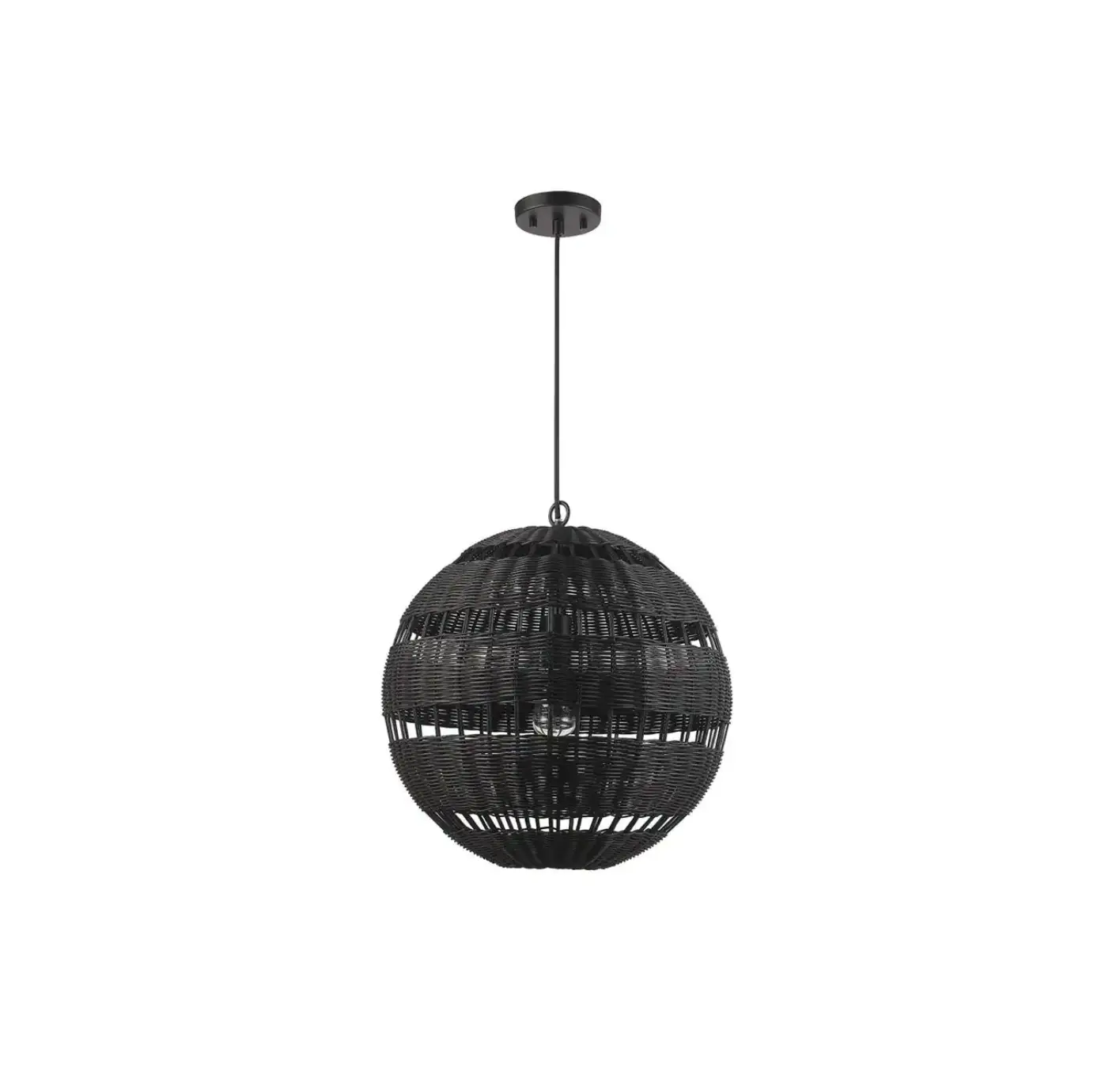 Globe 91002371 Beth 1 Light Matte Black Shaded Pendant Light Instructions Globe 91002371 Beth 1 Light Matte Black Shaded Pendant Light Instructions