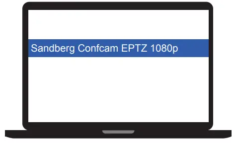 Sandberg 134-22 ConfCam EPTZ 1080P HD Remote-Software installation