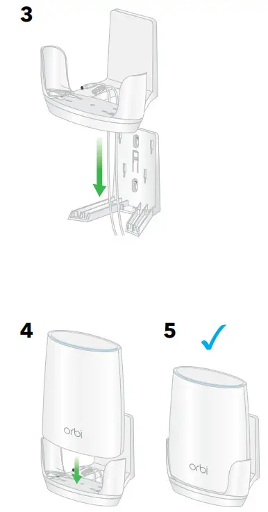 NETGEAR RBKWM Wall-Mounting Kit - cradle 1