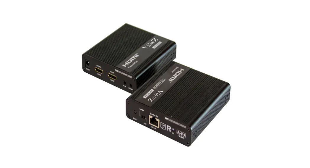 Viewz Lvz-1trx-4k Hdmi Over Ip Extender With Ir User Manual