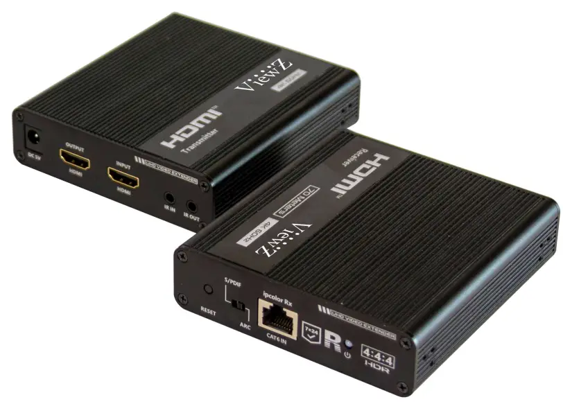 ViewZ lVZ-1TRX-4K HDMI Over IP Extender with IR