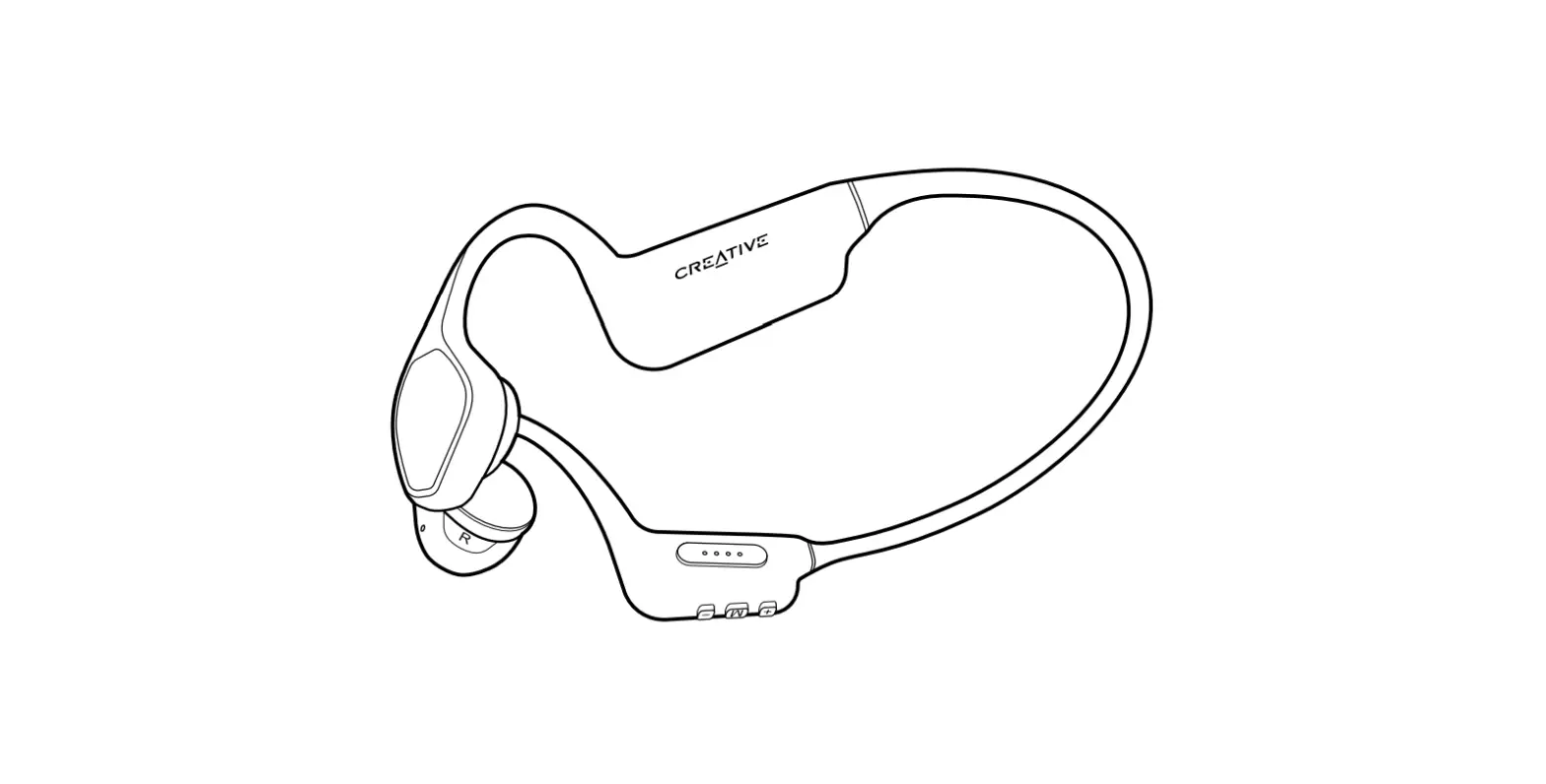 Creative Ef1081 Outlier Free Pro Wireless Bone Conduction Headphones User Guide