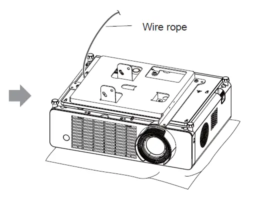 Panasonic-ET-PKV400B-Projector-Mount-Bracket-FIG-13