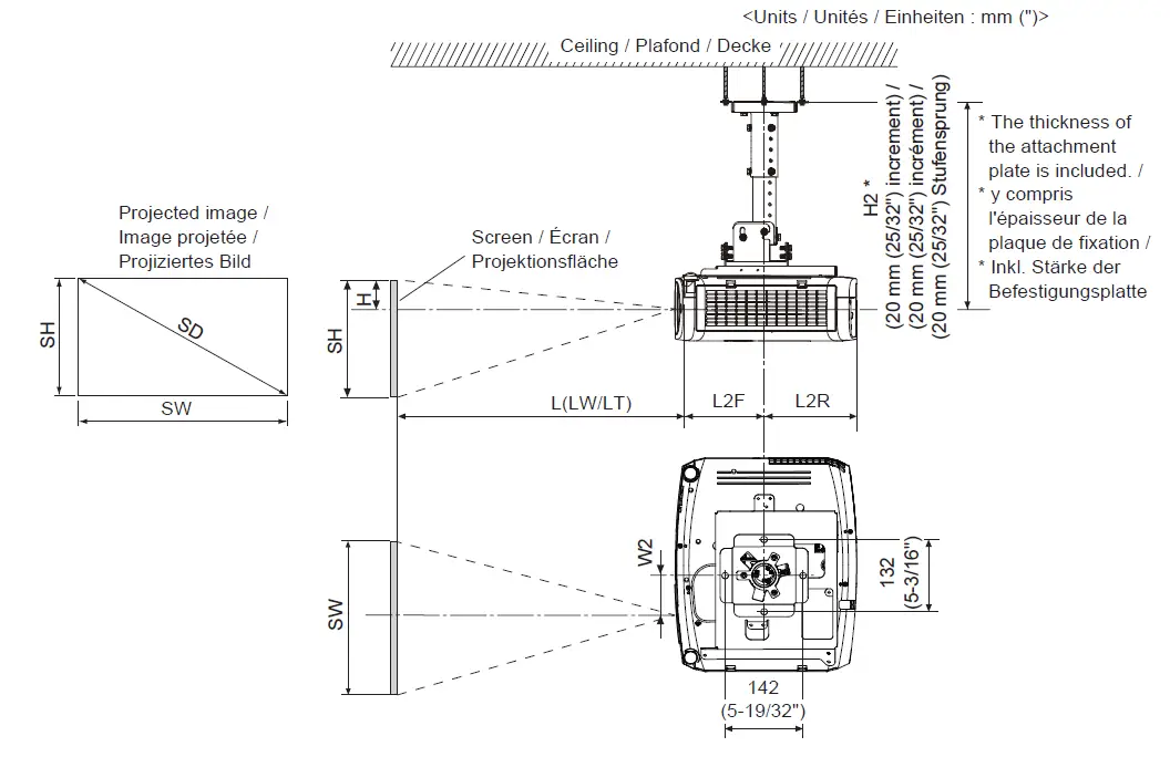 Panasonic-ET-PKV400B-Projector-Mount-Bracket-FIG-16
