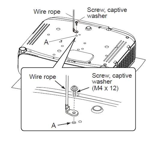 Panasonic-ET-PKV400B-Projector-Mount-Bracket-FIG-6