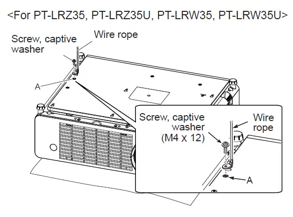 Panasonic-ET-PKV400B-Projector-Mount-Bracket-FIG-8