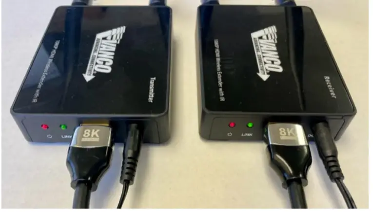 VANCO HDEXWIR 1080p Wireless HDMI Extender with IR-fig2