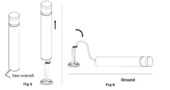 Premium-Spec-Selectable-LED-Round-Bollard-Instruction-FIG-4