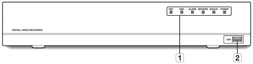 Wisenet HRX 1634 4TB Digital Video Recorder - FIGURE 3