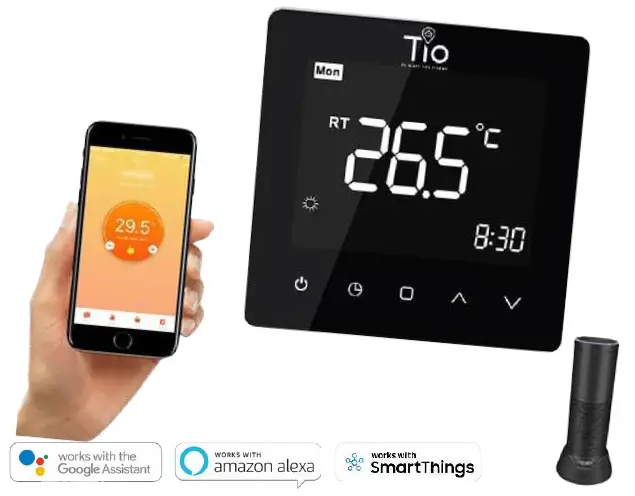 UFH Tio Stat Programmable Thermostat 12