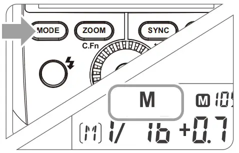 Wireless Flash Shooting with Manual Flash