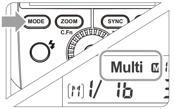Wireless Flash Shooting with Manual Flash