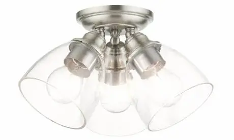 Livex-46339-Lighting-2-Light-Steel-Semi-Flush-product