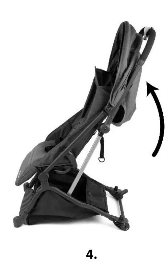 Unfolding Buggy Frame