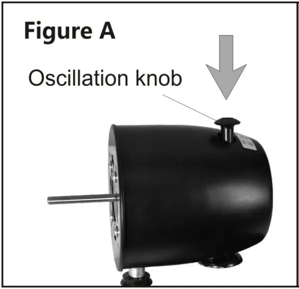 SETTING OSCILLATING MODE