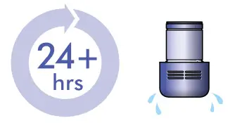 dyson N547 Cordless Vacuum Cleaner- left to dry