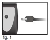 Homedics BK-L100 Lumbar Back Massager - Adaptor Instructions fig 1