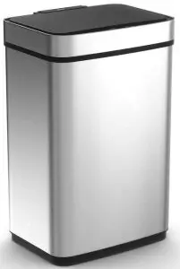 Colston TOUCHLESS ALUMINUM RECTANGULAR TRASH CAN