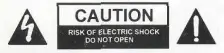 Caution - Electric Shock