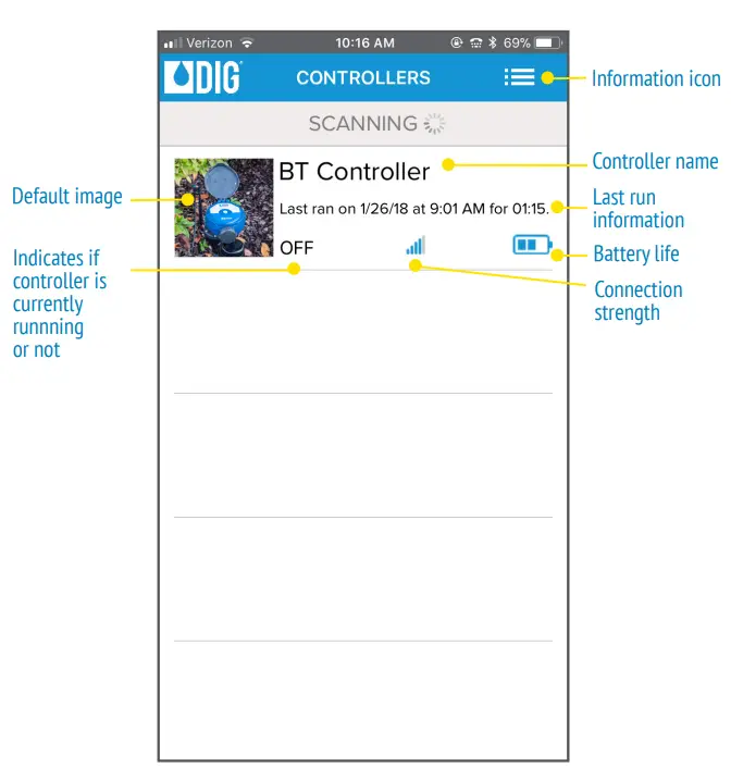 DIG 410BT Series 410BT-000 Bluetooth Battery Powered Irrigation Controller - FIGURE 3