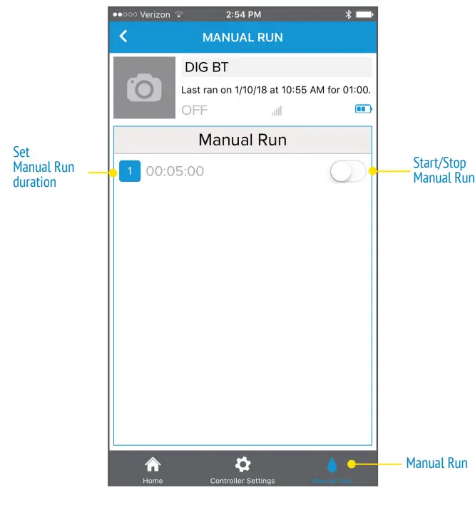 DIG 410BT Series 410BT-000 Bluetooth Battery Powered Irrigation Controller - FIGURE 6