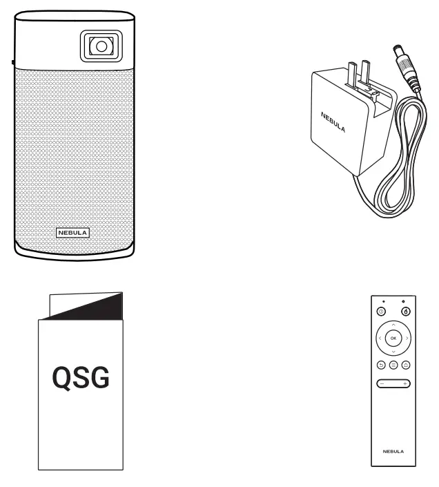 ANKER Nebula Apollo Wi-Fi Mini Projector - Included