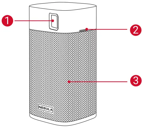 ANKER Nebula Apollo Wi-Fi Mini Projector - Overview1