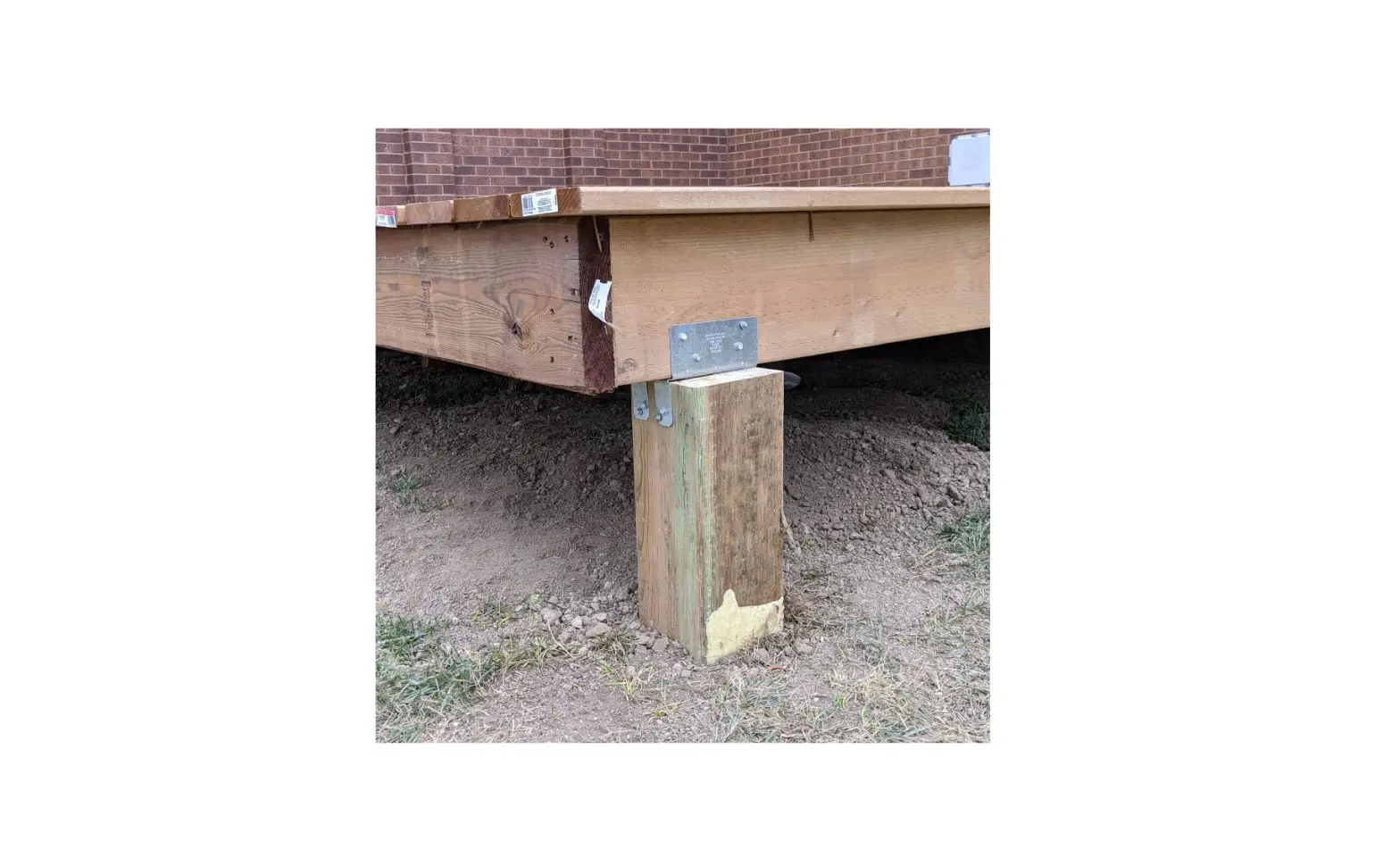 H B Fuller Fast 2k Deck Post Anchor Installation Guide