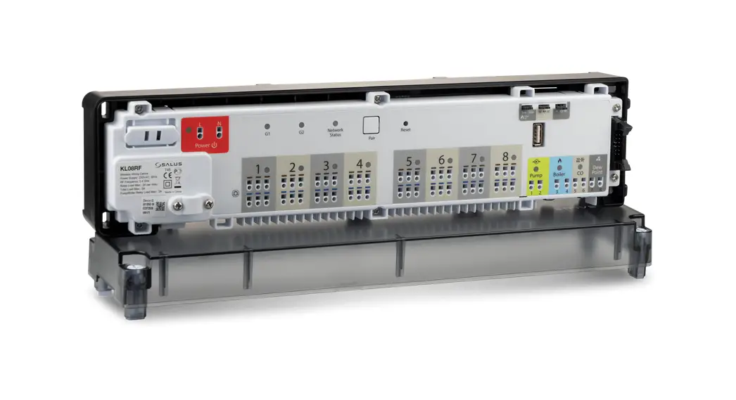 Salus Zigbee Network Wireless Wiring Centre Kl08rf 24v User Guide Salus Zigbee Network Wireless Wiring Centre Kl08rf 24v User Guide