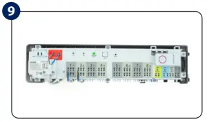 SALUS Zigbee Network Wireless Wiring Centre KL08RF 24V - MOUNTING10