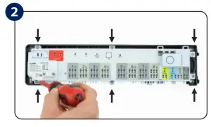 SALUS Zigbee Network Wireless Wiring Centre KL08RF 24V - MOUNTING2