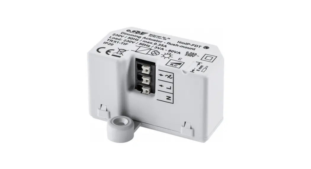 Homematic Ip Hmip-fdt Dimming Actuator Flush-mount Trailing Edge Instruction Manual Homematic Ip Hmip-fdt Dimming Actuator Flush-mount Trailing Edge Instruction Manual