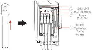 GOODWE Photovoltaic Grid-Tie Inverter-Connect AC cables