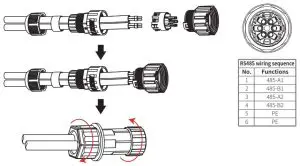 GOODWE Photovoltaic Grid-Tie Inverter-Insert the RS485